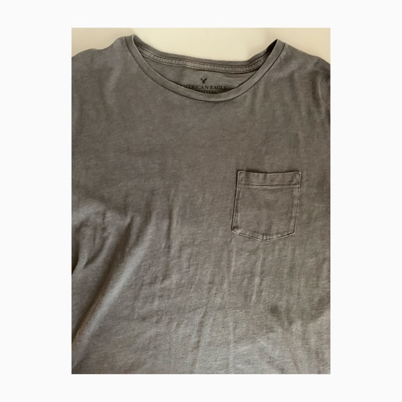 American Eagle Outfitters Other - NWOT American Eagle Men's Gray Pocket Tee - Medium